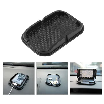 Car Anti Slip pad Rubber Mobile Sticky stick Dashboard Phone Shelf Anti non slip Mat For GPS MP3 car DVR non slip mat holder