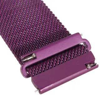 Metal Frame + Milanese Magnetic Watchband Wrist Watch Strap For Fitbit Blaze Tracker Replcement Watchstraps