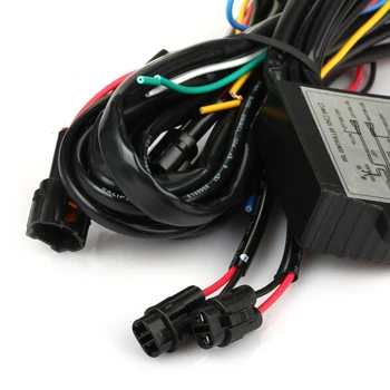 CARCHET LED DRL Daytime Running Light Relay Harness Controller On Off Dimmer Car DRL Daytime Running Lights DC 12V 30W DISCOUNT