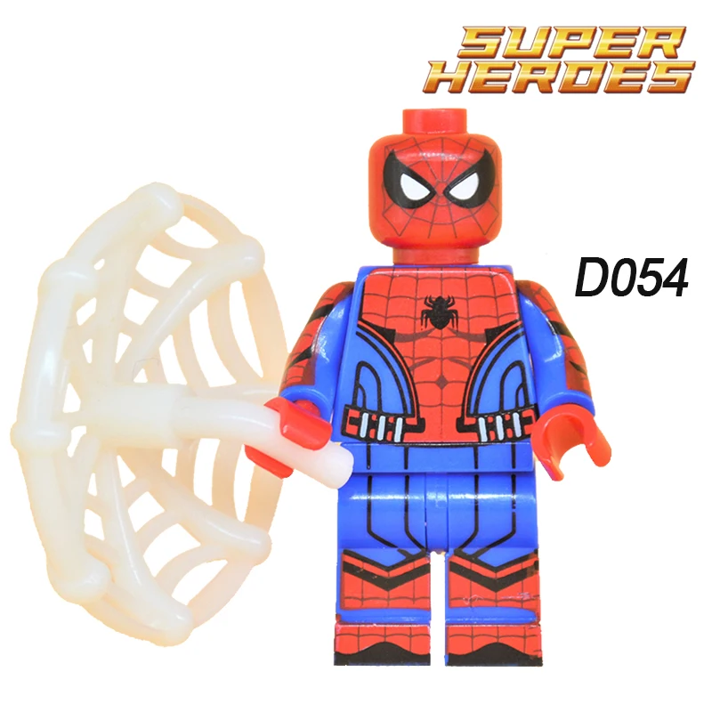 Building Blocks Spider Man Avengers Marvel Star Wars Batman Super Heroes Action Decool Bricks Kids DIY Toys Educational Hobbies