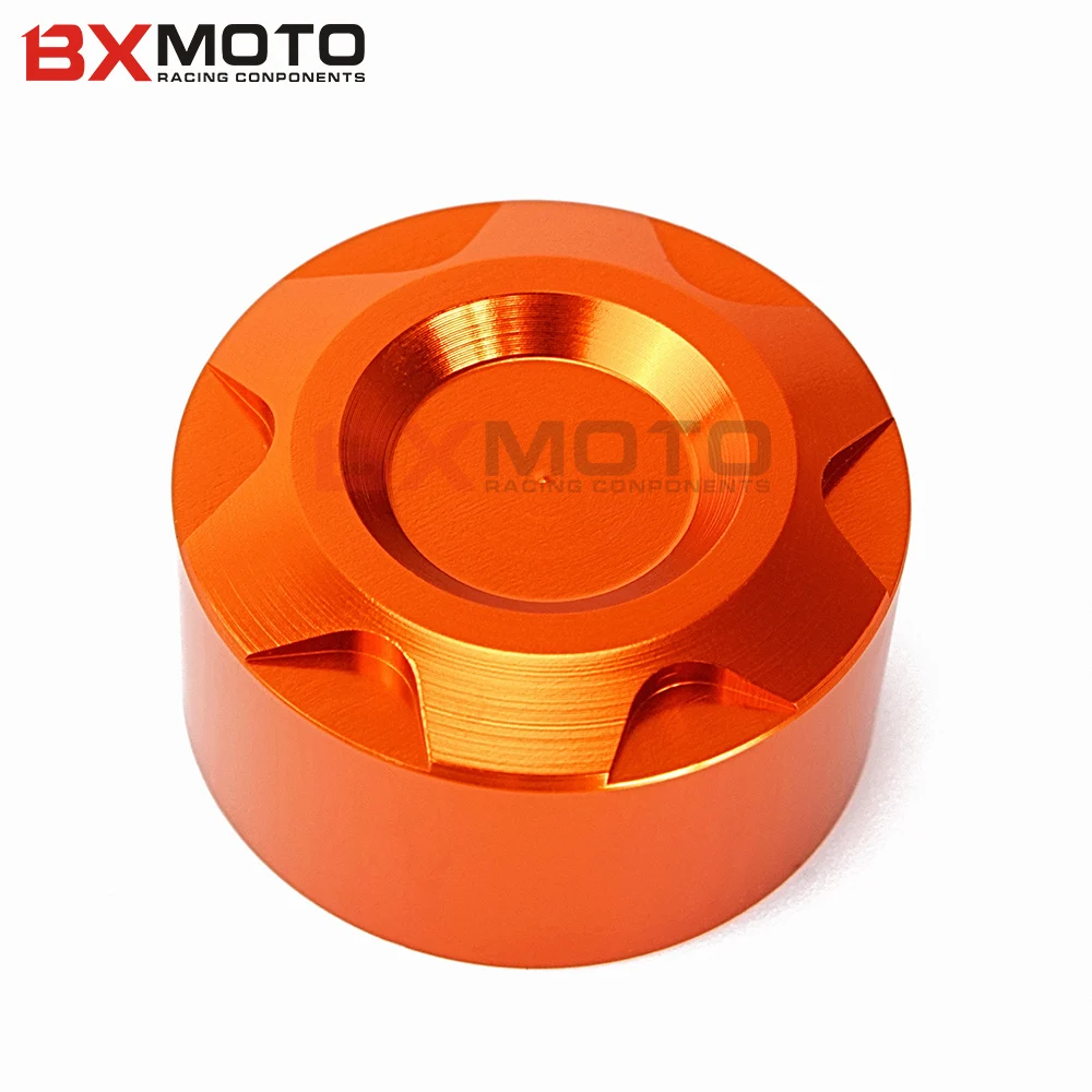 Motorcycle Accessories CNC Fashion Motorcycle Orange Cap Radiator Water Pipe Cap Blocks For Ktm Duke 125 200 390