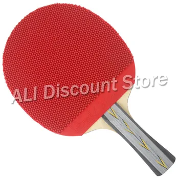 Pro Table Tennis PingPong Combo Racket Globe 583 with 61second Artist and Kokutaku 119