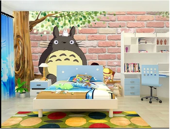 Custom papel DE parede infantil anime for children room sitting room background wall vinyl which papel DE parede