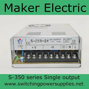 And light weight s-350-13.5 single outputt switching power supply