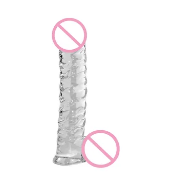 Glass dildo Anal Butt Plug Adult Sex Toy For Women Massager Wand Female Sex Toys