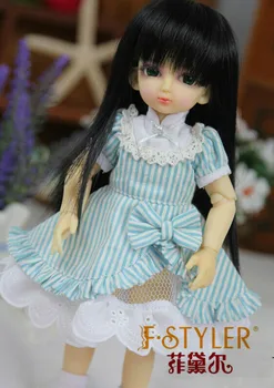 BJD doll clothes SD MSD YOSD Doll clothes Doll dress A short-sleeved dress skirt