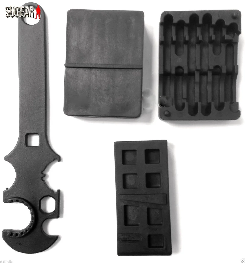 3 Combo! Airsoft Gunsmith Armorer's Tool Kit AR15 Rifle Lower & Upper Vise Block & Wrench Outdoor Hunting Gun Tools Accessories
