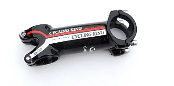Cycling king MTB Handlebar Bicycle Stem+ Carbon seatpost tube + Flat or Riser Mountain Bike Bar cycling super set