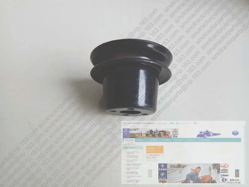 Shanghai 495A engine for SNH50 504, the pulley of the water pump, part number: