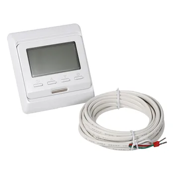 New Digital LCD Display Weekly Electronic Programmable Floor Heating Thermostat Controller AC 230V