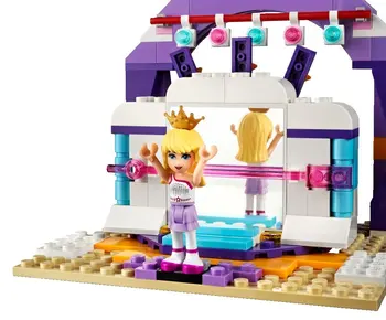 BELA Friends Series Rehearsal Stage Building Blocks Classic For Girl Kids Model Toys Marvel Compatible Legoe