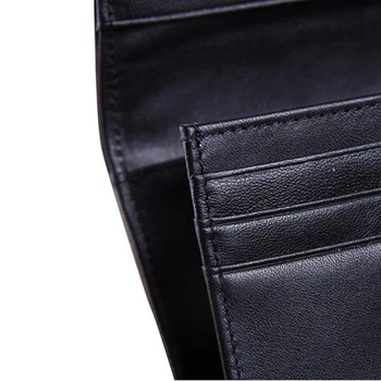 Brand Genuine Leather Women Wallets PearlFish Skin Long Wallet for Ladies Credit Card Clutch Wallet Female Phone Purses