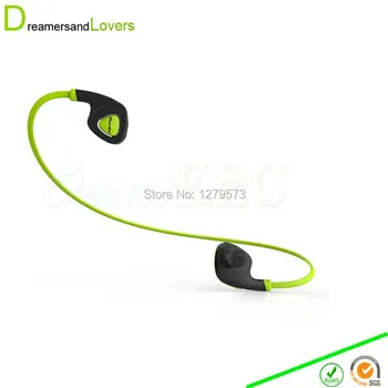In-ear Wireless Bluetooth Earphones 4.1 Sweat Proof Sports Earphones Music with Microphone for Iphone Samsung Smartphones Green