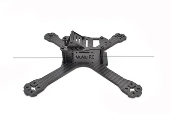 DIY mini drone FPV QAV-X 210mm 210 cross racing quadcopter pure carbon fiber frame kit 3mm/4mm arm