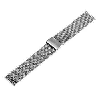 22mm Quick Release Watch Band Stainless Steel Strap for Samsung Gear S3 Classic Frontier Garmin Fenix Chronos Milanese Bracelet