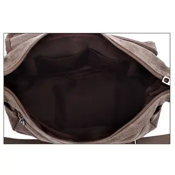 Vogue Star Hot! Multifunction Men Canvas Bag Casual Travel Bolsa Masculina Men's Crossbody Bag Messenger Bags LA109