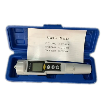 0-1000 mg/L Salinometer Waterproof Pen Type LCD Salt Meter Digital Portable Food Beverage Water mg/L&Temp Value Salinity Tester