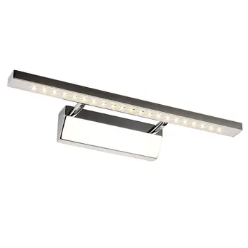 ECOBRTT Contemporary 9w Led Mirror Lamps Wall Mounted Bathroom Lighting Stainless Steel Ce&rohs 70cm long 220V AC