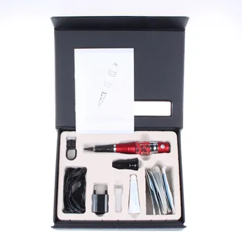 Red Dragon Semi-Permanent Tattoo Machine Kits For Eyebrow and Lip Munsu Makeup With Tattoo Gun and Needles Accesories Beauty