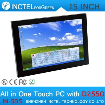 Desktop All in One PC with high temperature 5 wire Gtouch industrial embedded 4: 3 6COM LPT 4G RAM 32G SSD 500G HDD