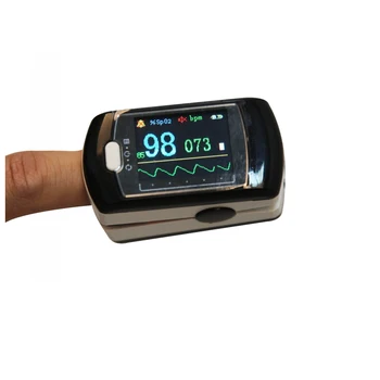 With CE FDA approved Rechargeable Digital Finger oximeter OLED pulse oximeter display pulsioximetro SPO2 PR