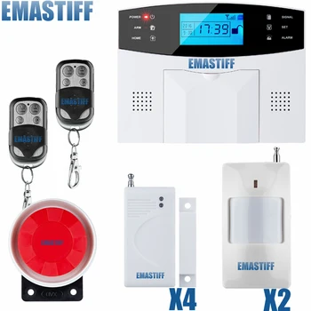Promotion for French, Spanish, English, Italian, polish,Czech Voice Wireless GSM Alarm Systems Security Home Alarm