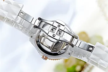 Luxury Brand Women Ceramic Charm Watch 2017 Ladies Business Dress Wristwatch Girl Fashion Casual Clock 30M Waterproof