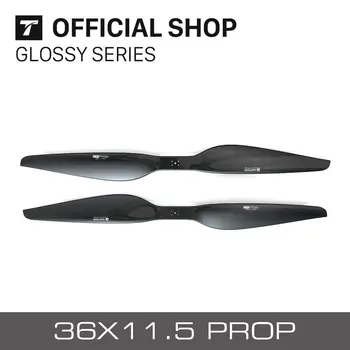 T-Motor 36*11.5 Inch (pairs CW+CCW 2 blades) Carbon Fiber Propellers for multicopter