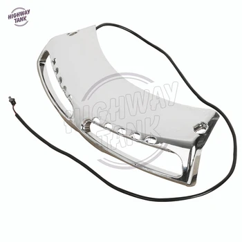 Chrome Motorcycle Front Fairing Headlight Lower Grill case for Honda Goldwing 1800 GL1800 2001-2011