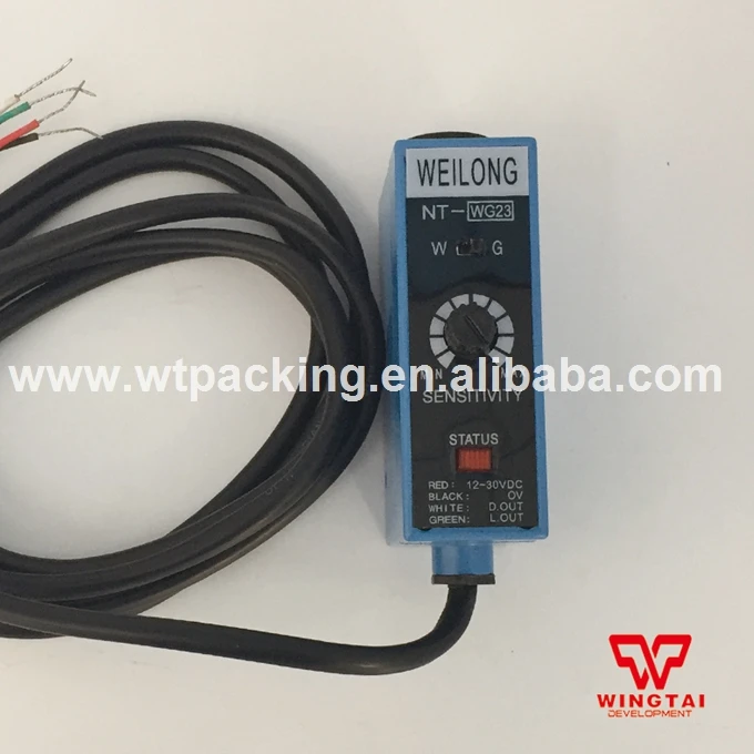 WEILONG Color Mark Photoelectric Sensor NT-WG23 for printing machine