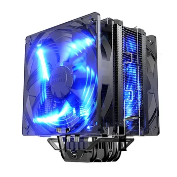 Pccooler CPU cooler 5 heatpipes LED 4pin quiet for AMD am3 FM AM4 and Intel 775 115x 2011 computer PC cpu cooling radiator fan