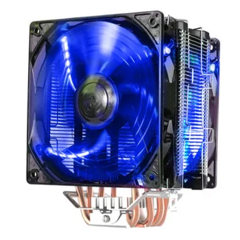 Pccooler CPU cooler 5 heatpipes LED 4pin quiet for AMD am3 FM AM4 and Intel 775 115x 2011 computer PC cpu cooling radiator fan