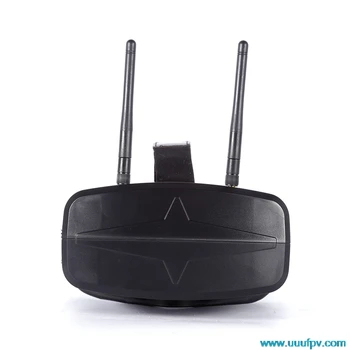 Light Weight 5.8G 40CH 480x272px Settled Three-Point Fillet 4.3 Inch HD FPV Goggles Video Glasses With 7.4V 2200mAh Battery