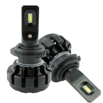 60w/pair COB p hilips Chip H4 9012 Car Led Headlights H7 9005 H11 Auto Leds Headlight Bulb 6000lm 12v Automotive Fog Lamp