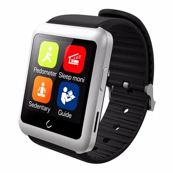 Original Uwatch U11 Smartwatch & Sim Slot Smart Bluetooth Watch For iPhone For Samsung Sony All Android Phones BT 4.0 Compass
