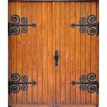 7ft washable wrinkle free old texture wood door photography backdrops for party photo studio portrait backgrounds props F-1542