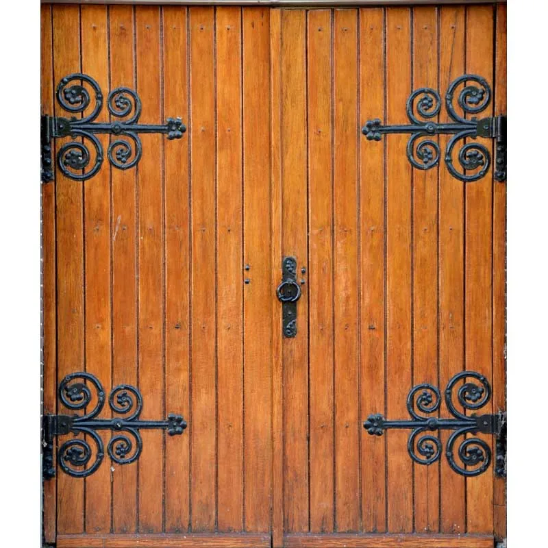 7ft washable wrinkle free old texture wood door photography backdrops for party photo studio portrait backgrounds props F-1542
