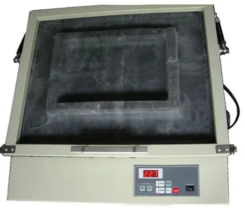 Silk screen printing exposure machine with vacuum