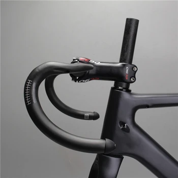 EC90 Genuine Original newest full carbon fiber road bike handlebar car handle racing bend the Bicycle Handlebar 400/420/440MM