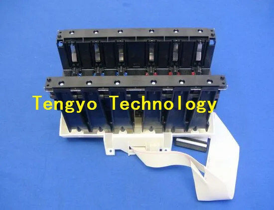 Q6683-60188 Left ink supply station for HP Designjet T610 T620 T770 T790 T1100 T1200 T1300 used plotter parts