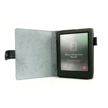 Faux (PU) Leather stand book-style cover case for Kobo Glo Ebook eReader