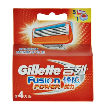 Original Gillette Fusion Power Electric Shaving Razor Blades For Men Beard Shave Blade 8Pcs