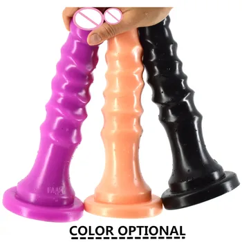 Long Anal dildo long dildos anal plug sex toys for women men erotic fetish butt stopper lesbian gay masturbation toy sex shop
