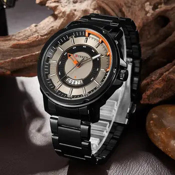 Curren 8229 Luxury Brand Genuine new sport Analog Display Date Men's Quartz Watch Casual Watch Men Watches relogio masculino