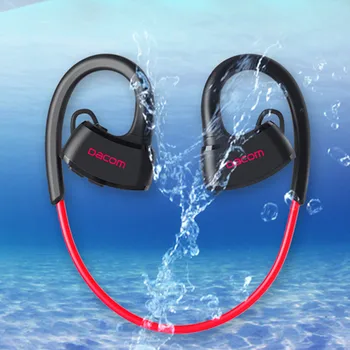 DACOM P10 IPX7 Waterproof Bluetooth headphone Headset Swimming Earphone Ear Hook running for ios iphone 7 and android