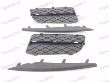 OEM Front Bumper Lateral Grills & Trim Moldings Kits For BMW X5 E70 2007-2010