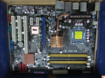 ASUS original motherboard P5K WS LGA 775 DDR2 Desktop motherborad Solid state power supply