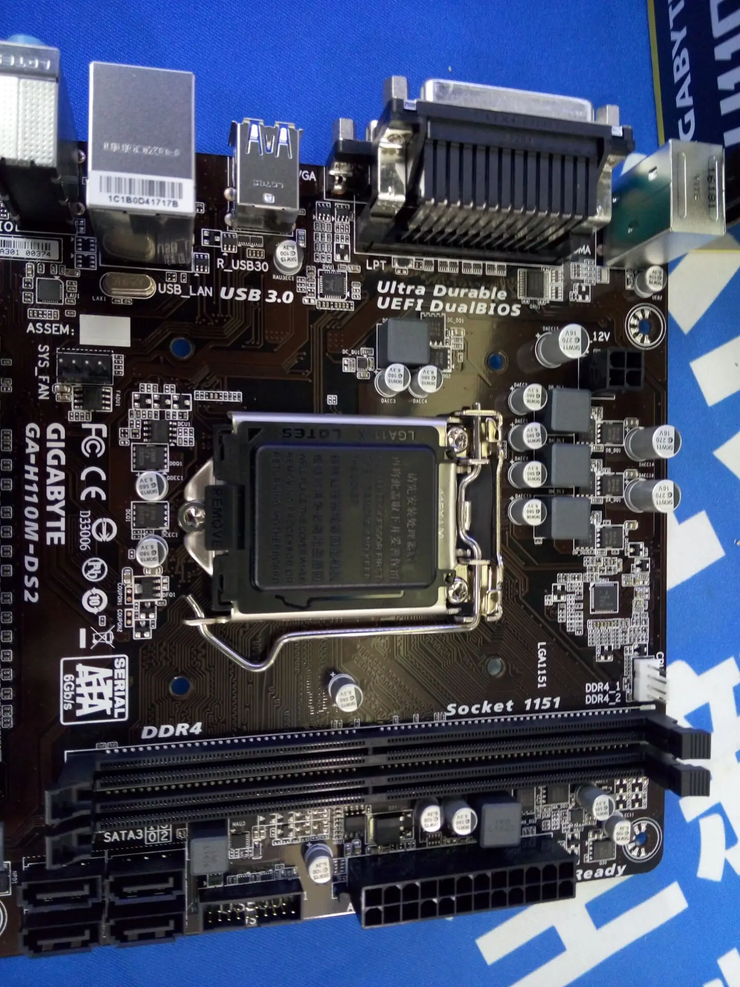 ASUS H110M-DS2 DDR4 LGA1151 motherboard