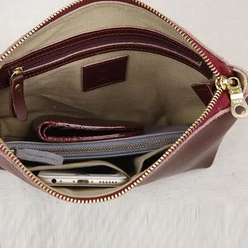 GUARANTEE 2017 New Handbag Small Bag COWLeather Shoulder Messenger Bag GENUINE Leather All-match Fashion Tide Envelopes