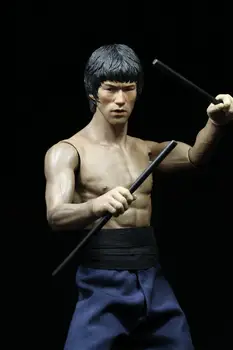 Bruce Lee 1/6 Scale Enter the Dragon 75th Anniversary kung fu Suit Black color for 12